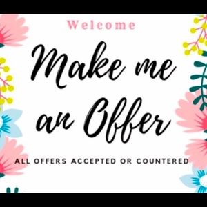 MAKE ME A OFFER! Reasonable offers accepted!!!😌